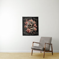 Memento Mori - Memento Vivere Skull & Rose