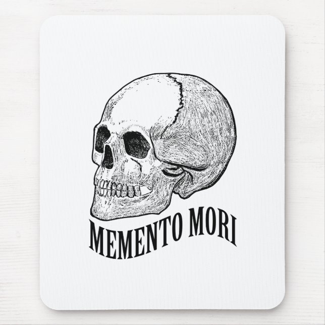 Memento mori mousepad (Vorne)