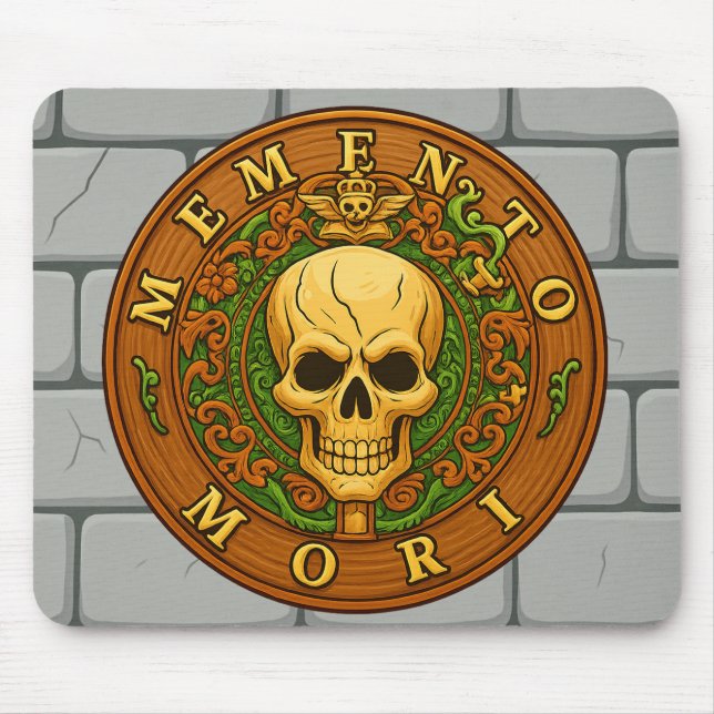 Memento Mori Mousepad by Phil Elmore (Vorne)