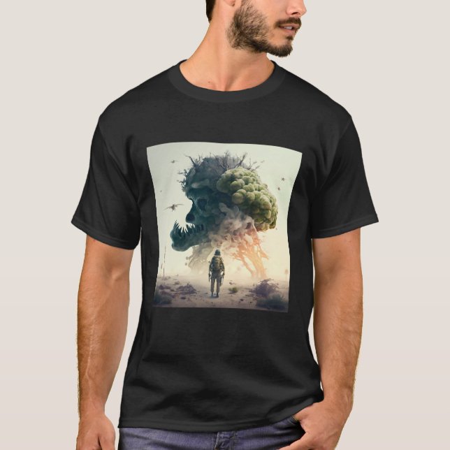 Memento Mori Nature Warrior T-Shirt (Vorderseite)