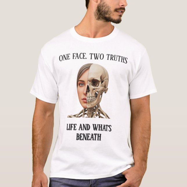 Memento Mori: Niemand wird sich daran erinnern T-Shirt (Vorderseite)
