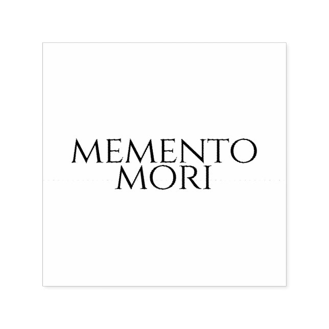 Memento Mori Permastempel (Design)