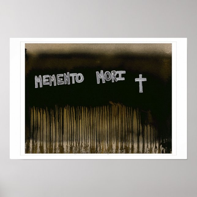 MEMENTO MORI POSTER (Vorne)