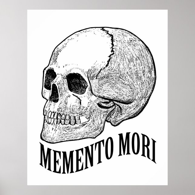 Memento mori poster (Vorne)