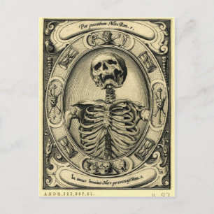 Memento Mori Postkarte