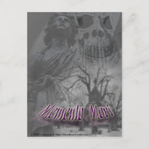 Memento mori Postkarte 2