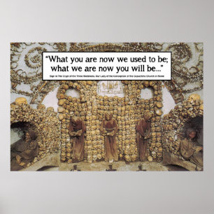Memento Mori - Rom-Knochenkirche Poster