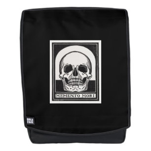 Memento Mori Schädel Rucksack