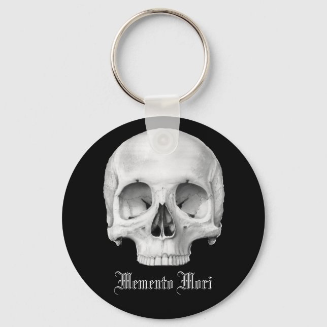 Memento mori Schlüsselanhänger (Vorderseite)