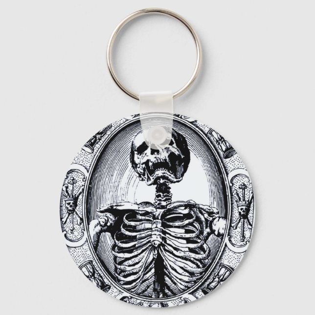Memento Mori Schlüsselanhänger (Vorderseite)