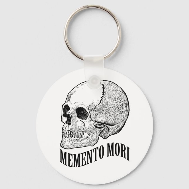 Memento mori schlüsselanhänger (Vorderseite)