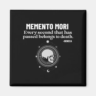 Memento Mori Seneca Stoicismus Stoische Philosophi Magnet