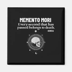 Memento Mori Seneca Stoicismus Stoische Philosophi Magnet