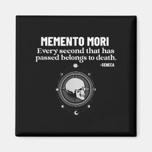 Memento Mori Seneca Stoicismus Stoische Philosophi Magnet
