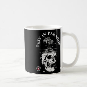 Memento Mori Shirt - Erholung im Paradies - Latein Kaffeetasse