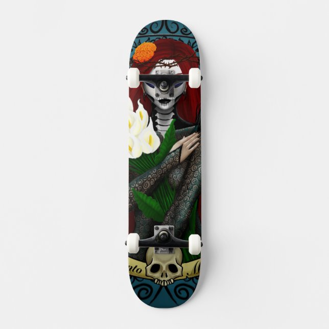 Memento Mori Skateboard (Vorderseite)