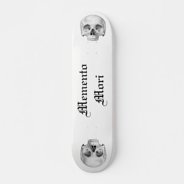 Memento Mori Skateboard (Vorne)