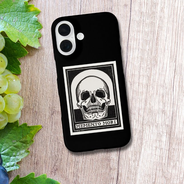 Memento Mori Skull Art Case-Mate iPhone Hülle (Von Creator hochgeladen)