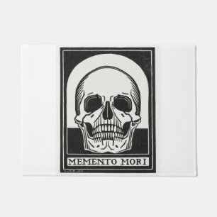 Memento Mori - Skull - Julie De Graag Fußmatte