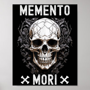 Memento Mori Stoic Mortality Stoicism Philosophie  Poster
