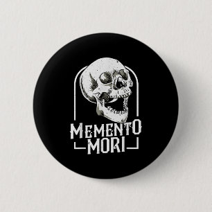 Memento Mori Stoic Stoicism Mortalität Philosophie Button