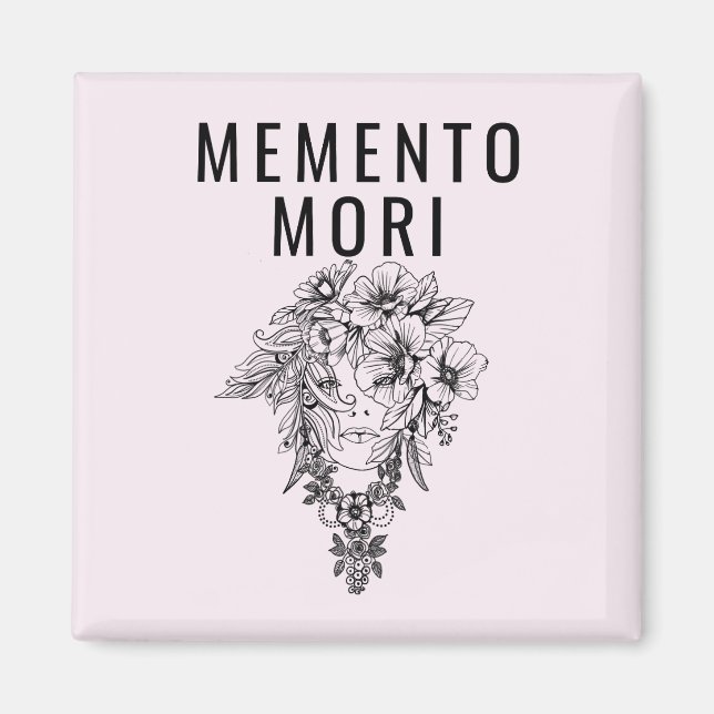 Memento Mori, Stoicismus, Marcus Aurelius Magnet (Vorne)