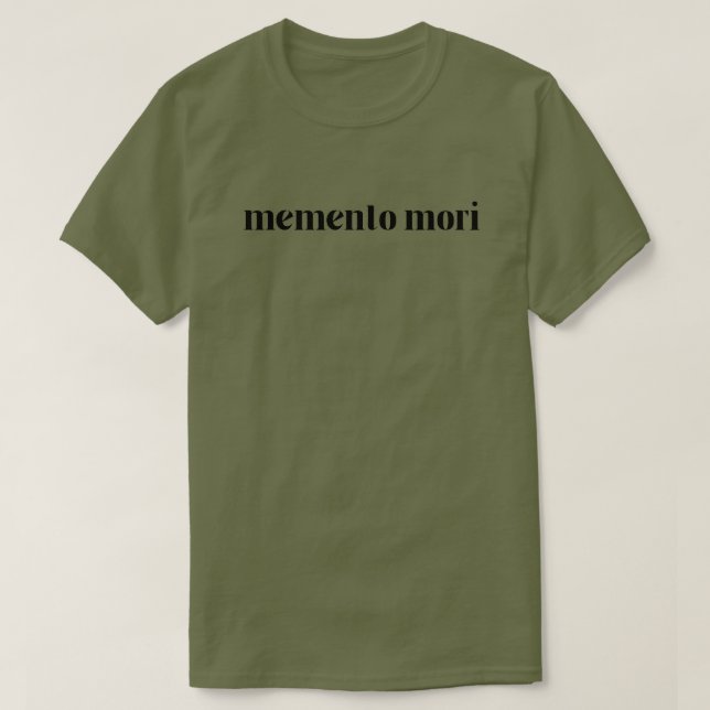 Memento Mori T-Shirt - Unisex (Design vorne)