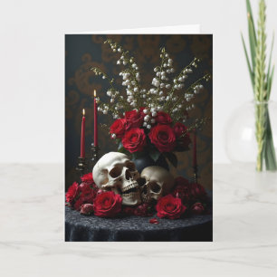 Memento Mori Tableau Gothday Karte