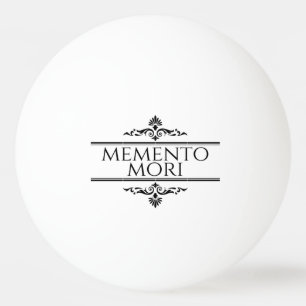 Memento Mori Tischtennisball