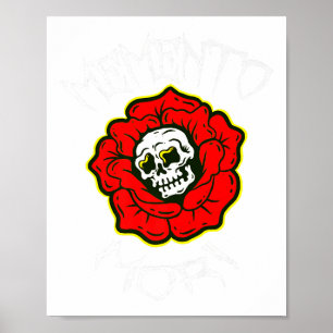 Memento Mori Traditionelle Tattoo Blume & amp; Sku Poster