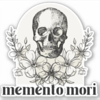 Memento Mori-Vinyl Sticker