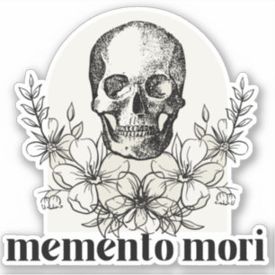 Memento Mori-Vinyl Sticker