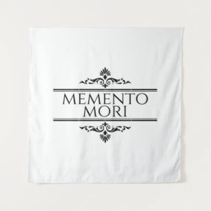 Memento Mori Wandteppich