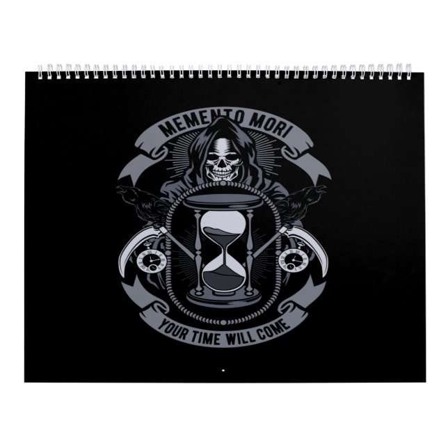 Memento mori your time will come kalender (Titelbild)