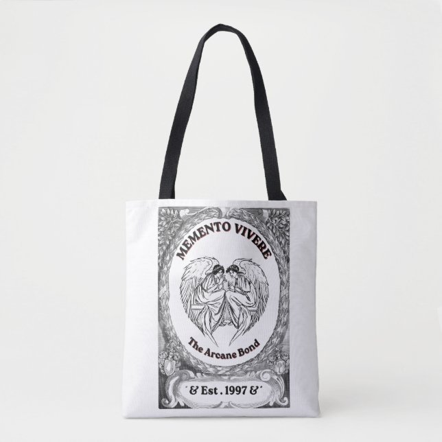Memento Vivere | Vintage Engel Bond Kunst (Vorderseite)