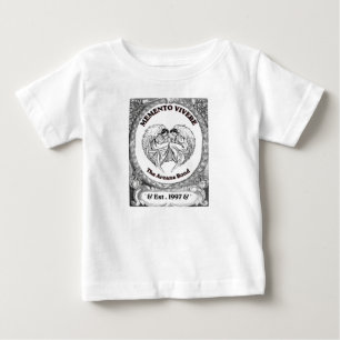 Memento Vivere Vintage Engel Bond Kunst Baby T-shirt