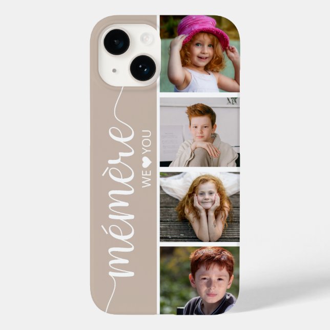 Mémère 4 Foto Case-Mate iPhone Hülle (Rückseite)