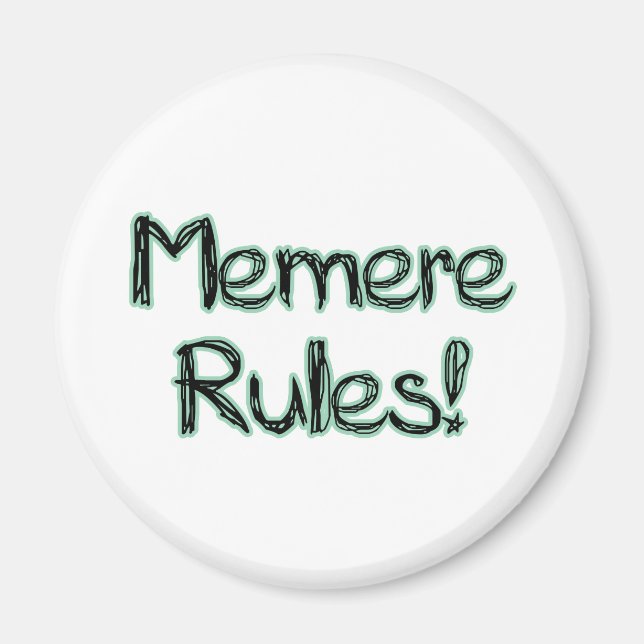 Memere Regeln! Magnet (Vorne)