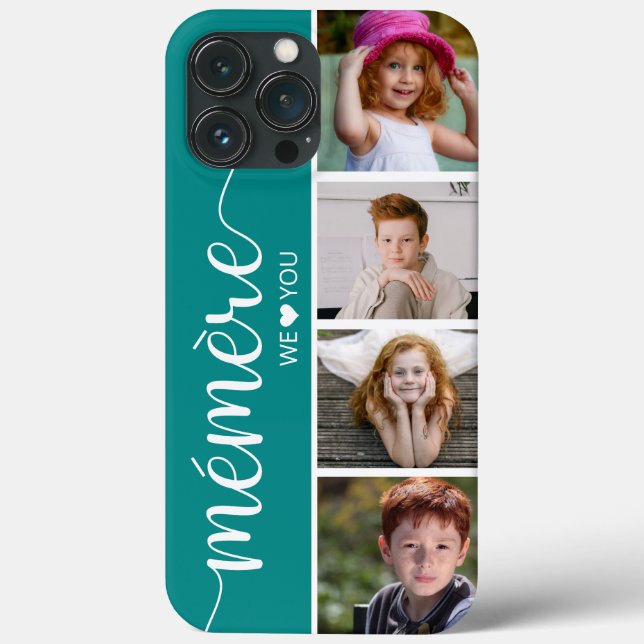 Mémère We Liebe You Foto Case-Mate iPhone Hülle (Rückseite)