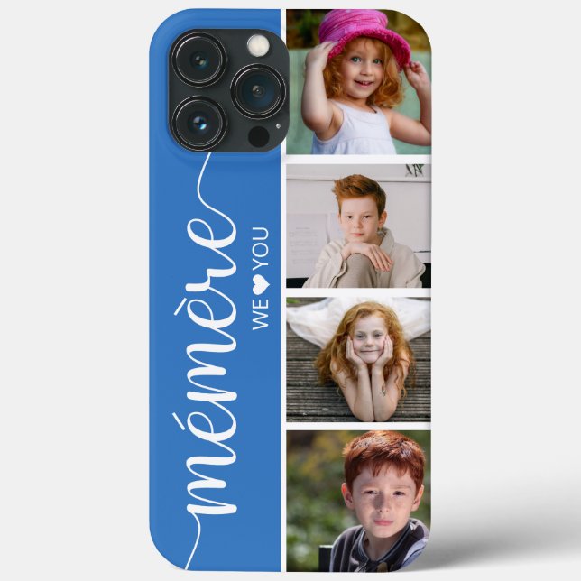 Mémère We Liebe You Foto Case-Mate iPhone Hülle (Rückseite)