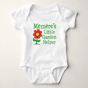 Memere's Little Garden Helper Baby Strampler