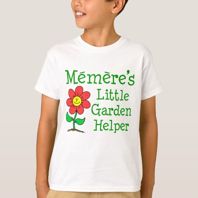 Memere's Little Garden Helper T-Shirt (Vorderseite)