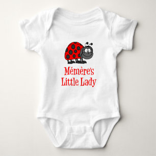 Memere's Little Lady Baby Strampler