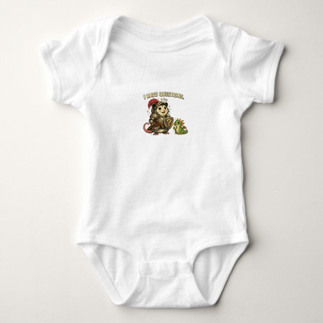 Memes Baby Strampler (Vorderseite)