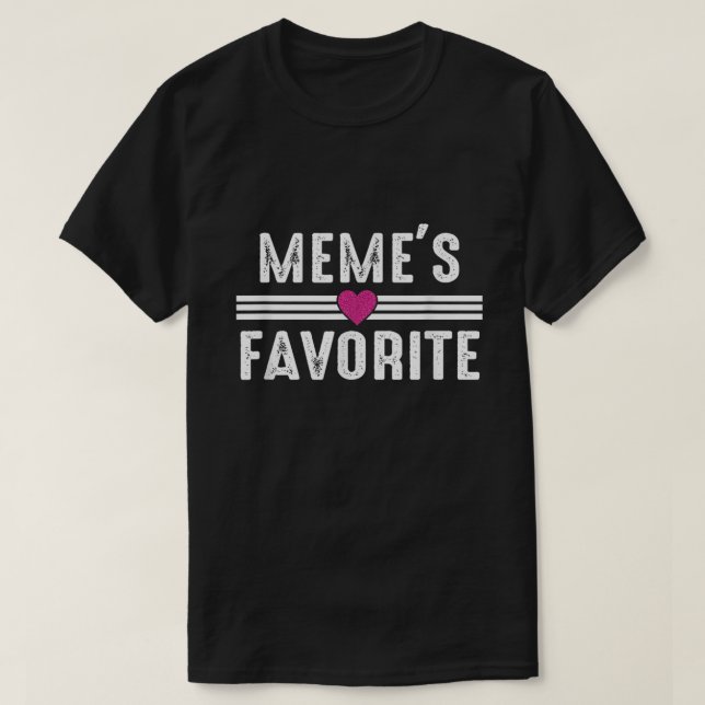 Meme's Favorite T-Shirt (Design vorne)