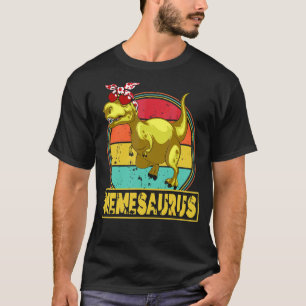 Memesaurus Rex Dinosaur Muttertagsfamilie T-Shirt