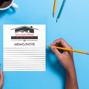 Memo-Hinweis für Black Roof Notizblock