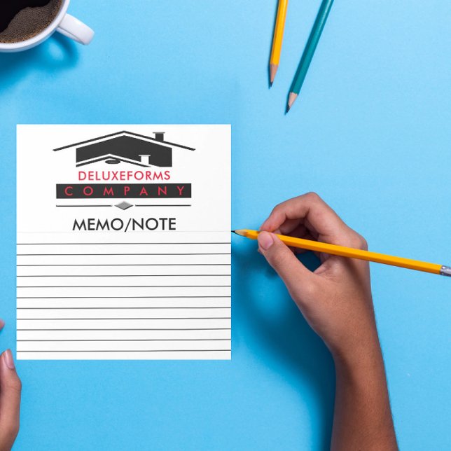 Memo-Hinweis für Black Roof Notizblock (Von Creator hochgeladen)