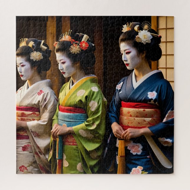 Memoiren von Maiko: Geisha-Lehre Puzzle (Vertikal)