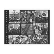 Memorabilia März für Frauen Postkarte